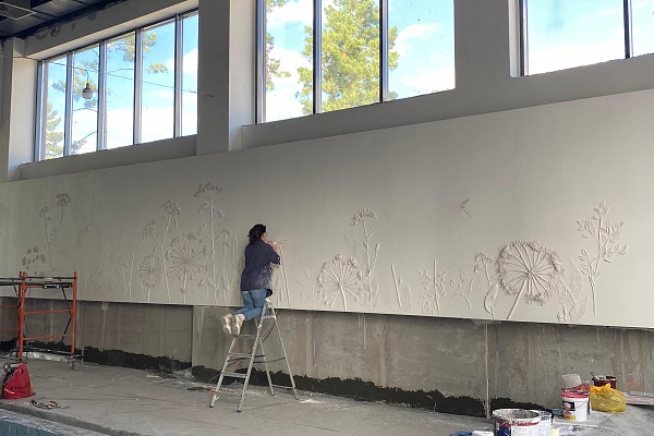 Ботанический барельеф